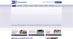 Desktop Screenshot of dynamoelectric.ca